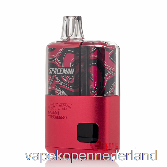 Elektronische Sigaret Vape Spaceman 10k Pro Wegwerp Draak Aardbei